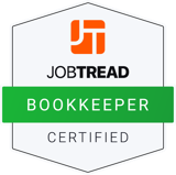 JobTread Certified Bookkeeper badge