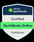 Intuit QuickBooks Online ProAdvisor certification badge